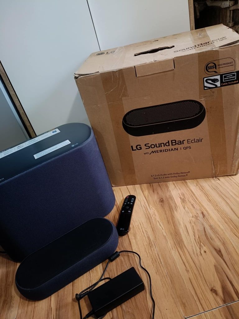 Soundbar LG Eclair QP5W 3.1.2 Bluetooth Dolby Atmos DTS X 320W