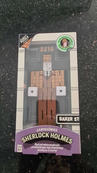 Łamigłówka drewniana Sherlock Holmes Puzzleman Professor Puzzle
