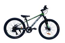 Rower górski 24 cale aluminium Shimano tarcze blokada skoku KOLORY