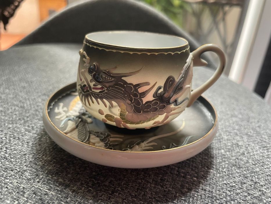 Serviço chinês Casca d’Ovo Dragao 1940