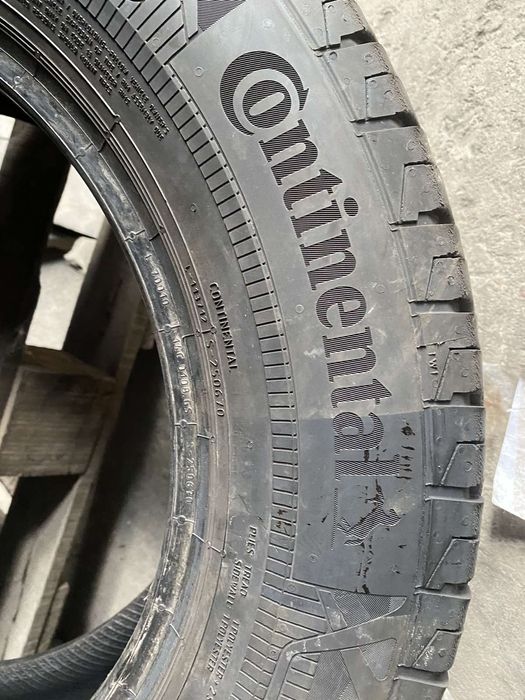 215.65.16c Continental 1шт лето БУ склад шины резина из Европы 65 R16с