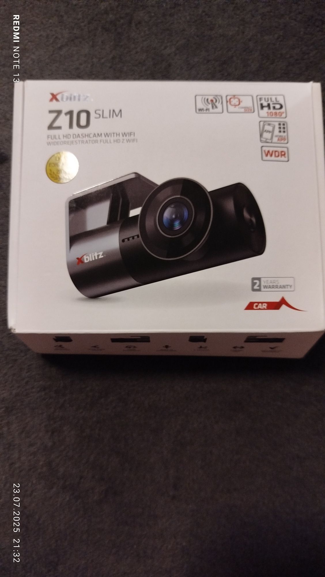 Kamera samochodowa xblitz Z10