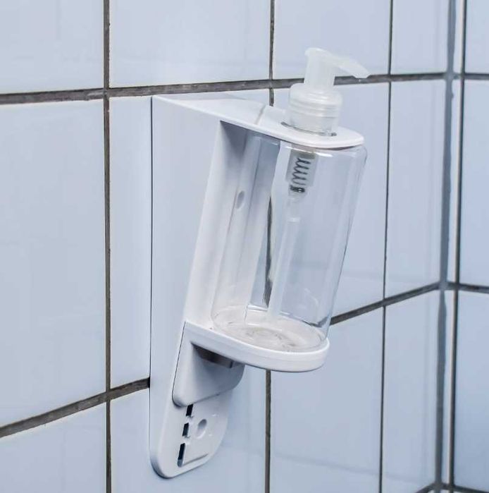 Ręczny dozownik do mydła naścienny Faneco 300 ml SDD300PGW