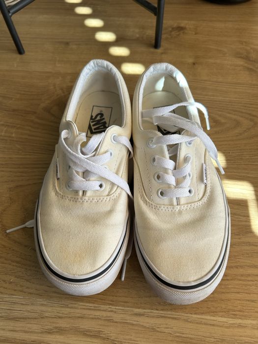 Trampki Vans r. 37. Kolor pastelowy zolty