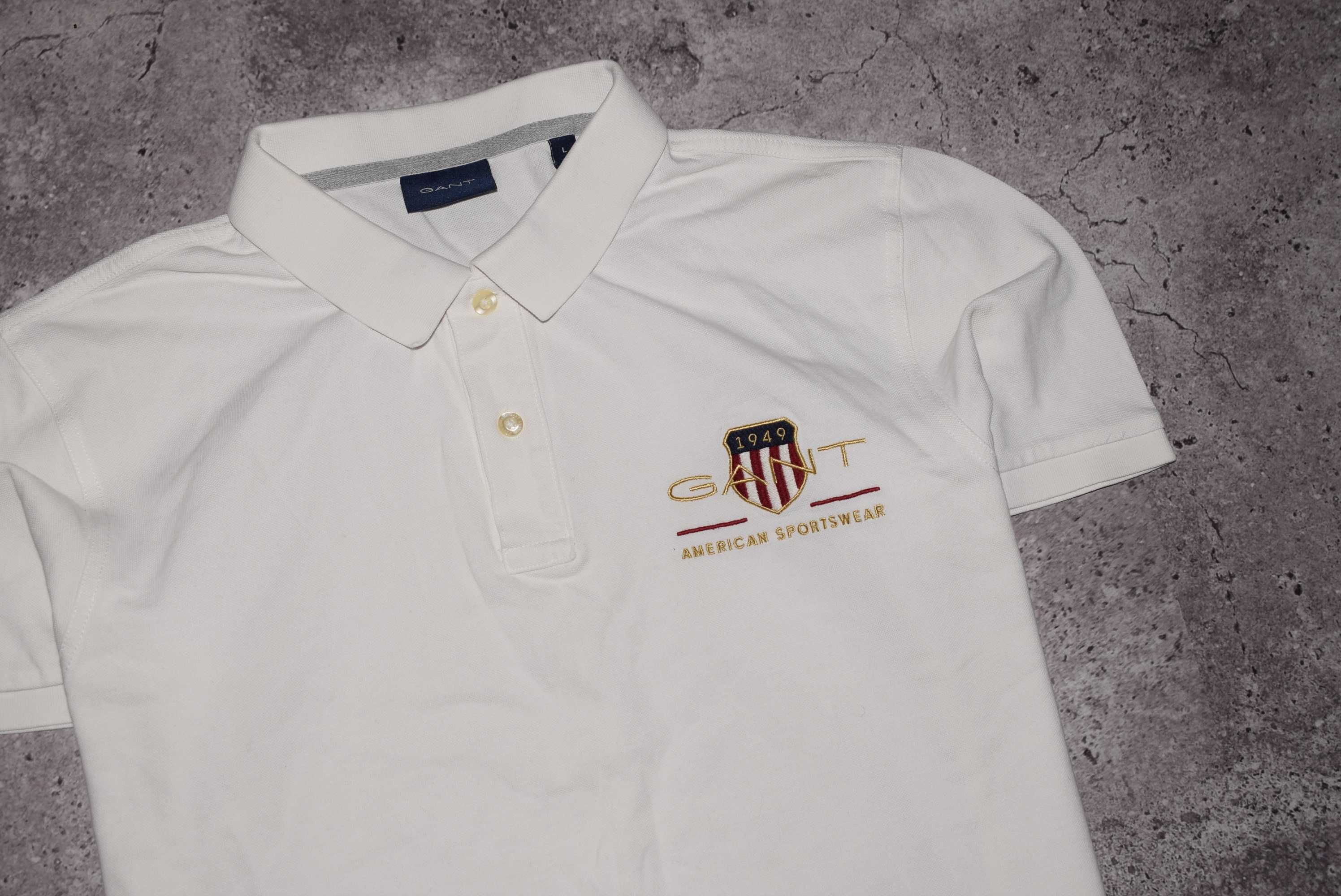 Чоловіча Футболка Gant Polo (Мужское Поло Гант )