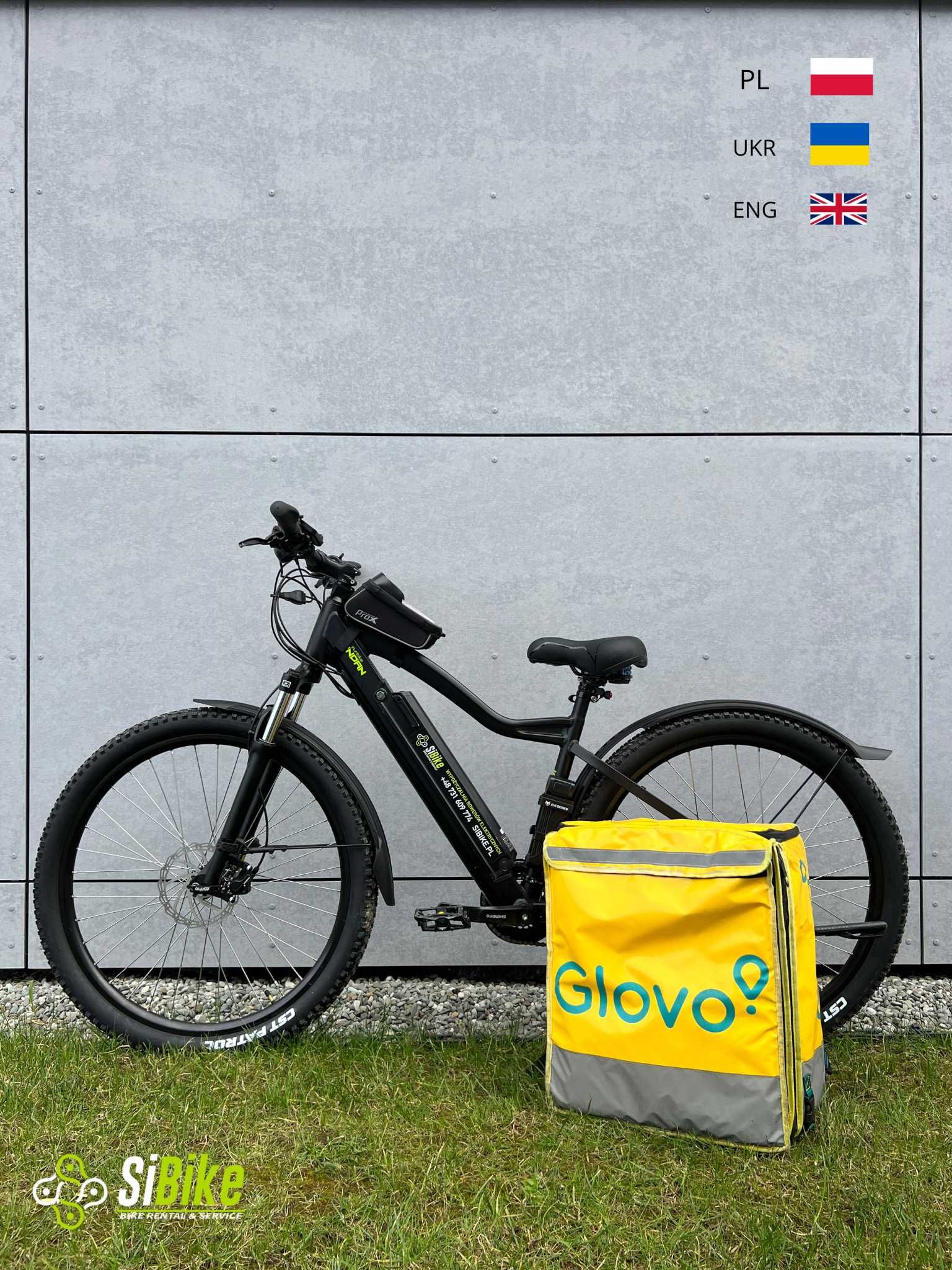 Wynajem Rent [Wypożyczalnia] rowerów e-bike dla kurierów | Delivery