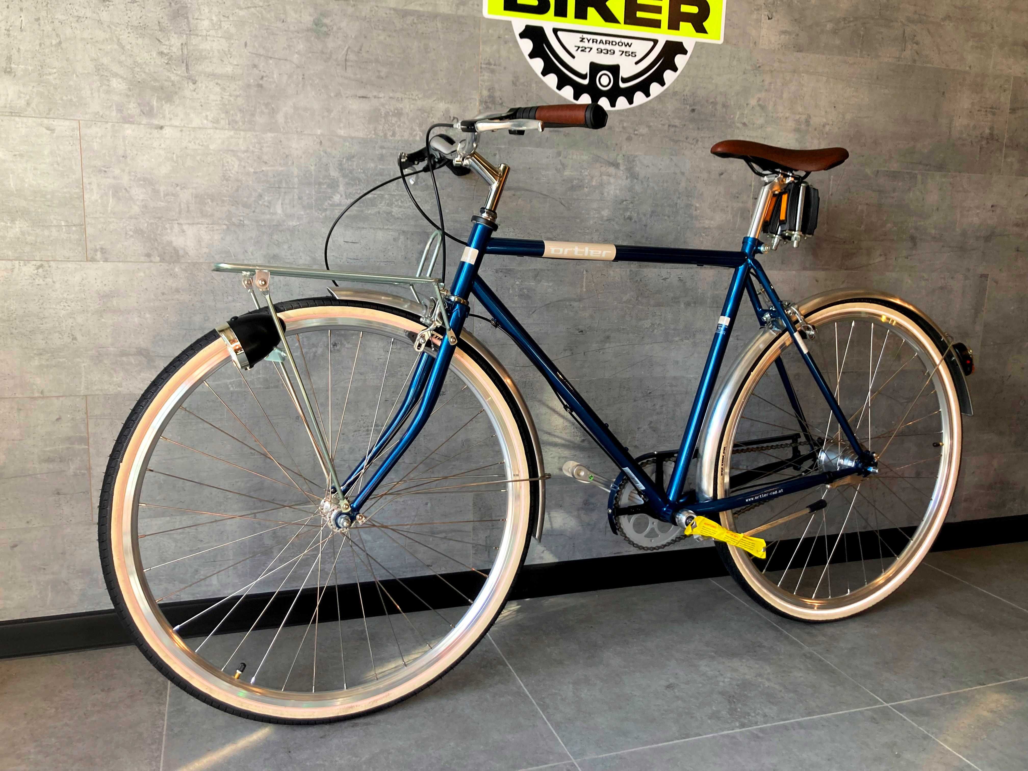 WYPRZEDAŻ z 2599zł * Rower Miejski ORTLER BRICKTOWN 28 * Retro NEXUS 7