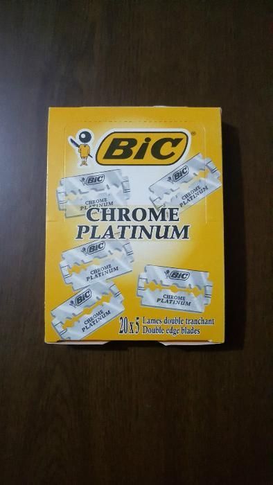 Lâminas De Barbear Bic Chrome Platinum