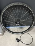Koło z nexus 8 shimano z manetka
