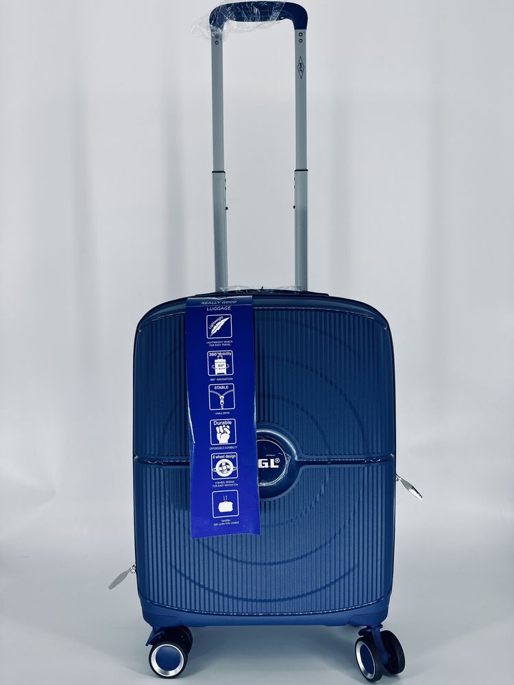 Nowa walizka kabinowa 55/40/20 polipropylen PP4 od rgl