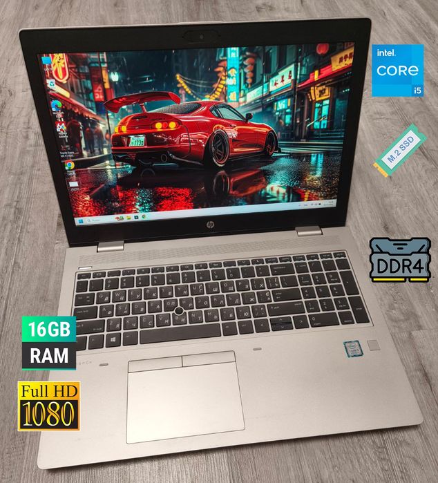 Великий ноут 8ядер/SSD/FullHD IPS/Type-C/ноутбук для навчання/мощний