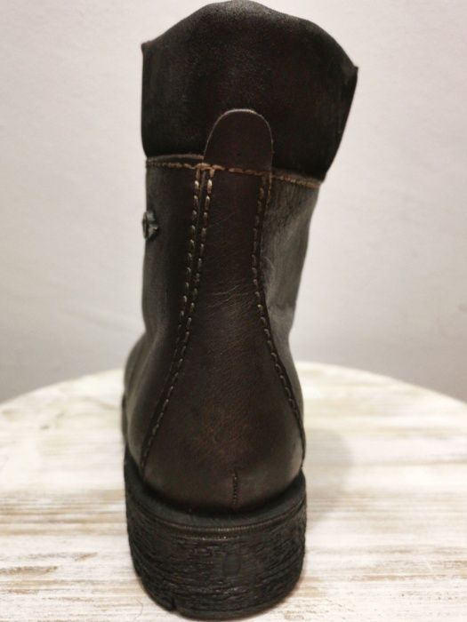 Nº38 Bota Yellow Cab Nova Pele Castanha