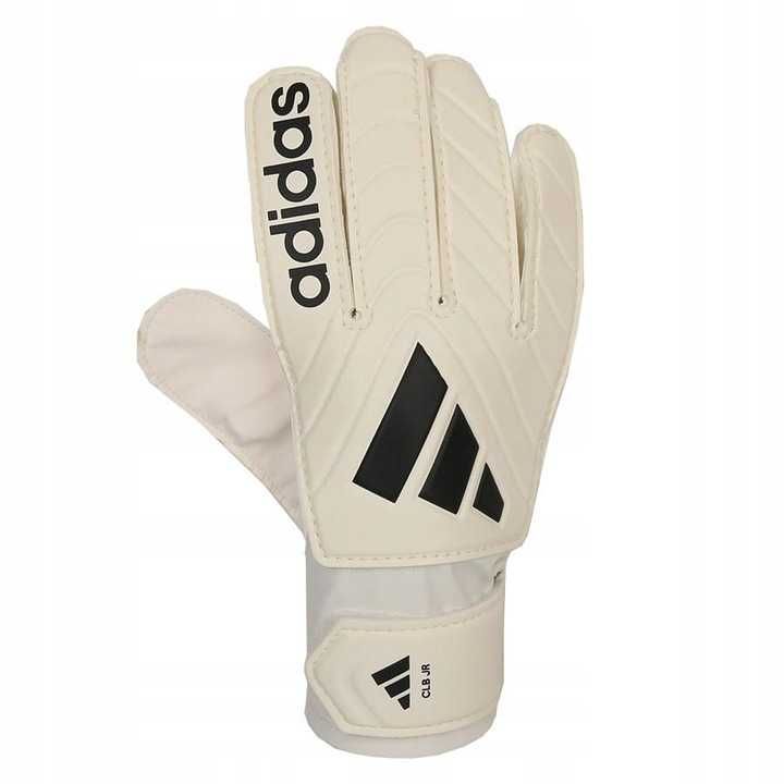 Rękawice bramkarskie dla dzieci ADIDAS beżowe IQ4015 rozmiar 6,5