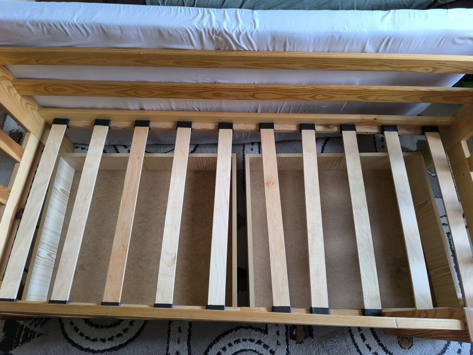 Łóżko dziecięce + materac, 75*165