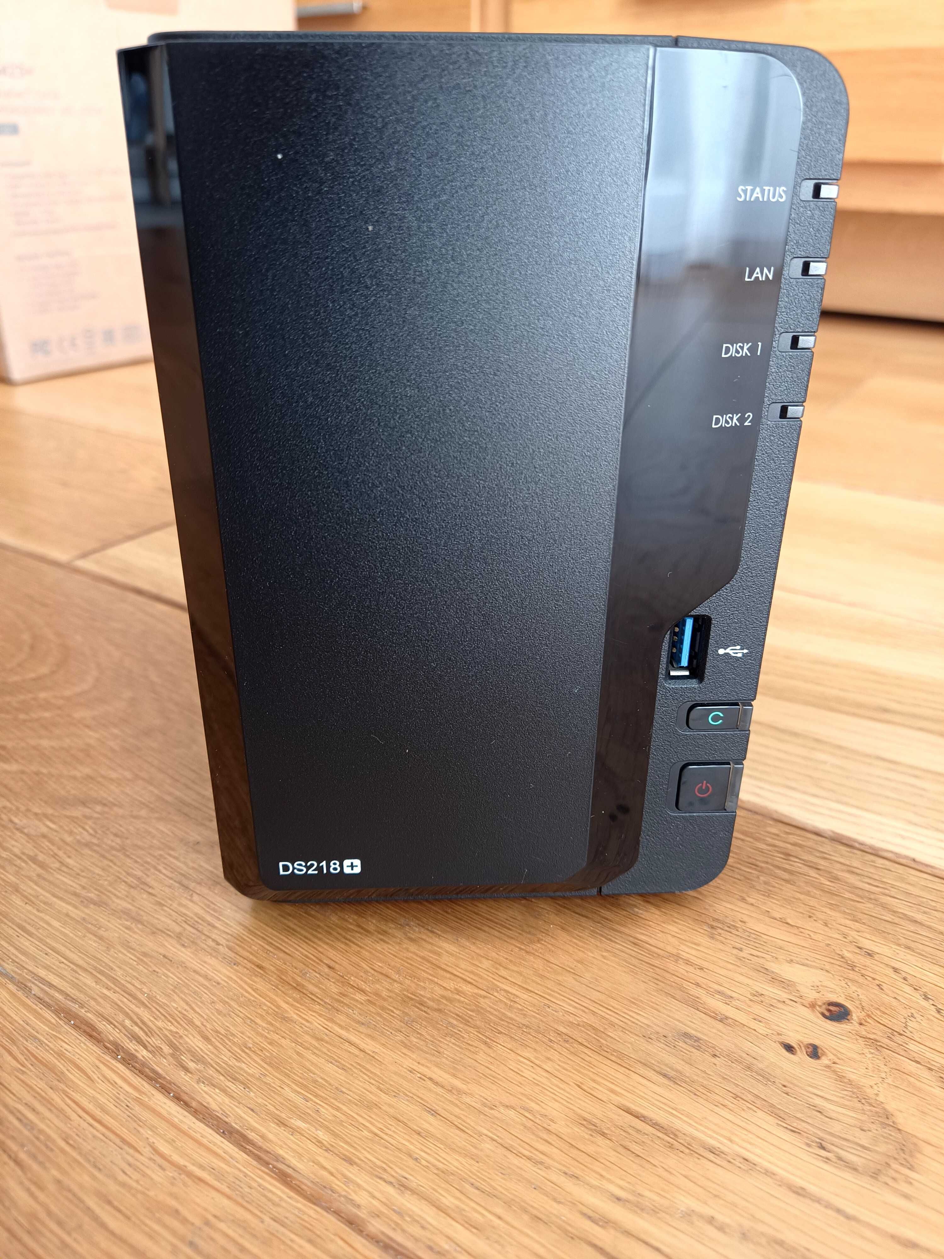 Synology NAS DS218+ 10GB ram Intel