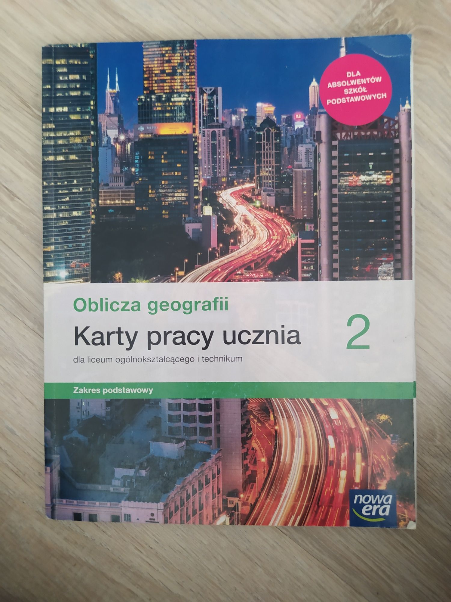 Zeszyt ćwiczeń Oblicza geografii 2 geografia Nowa Era