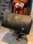 Torba Louis Vuitton Keepall Bandoulière 50 Monogram Empreinte