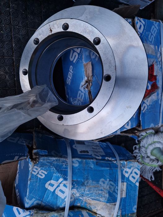 Mercedes Atego SBP 02-ME003 Tarcze Hamulcowe + Klocki TRW