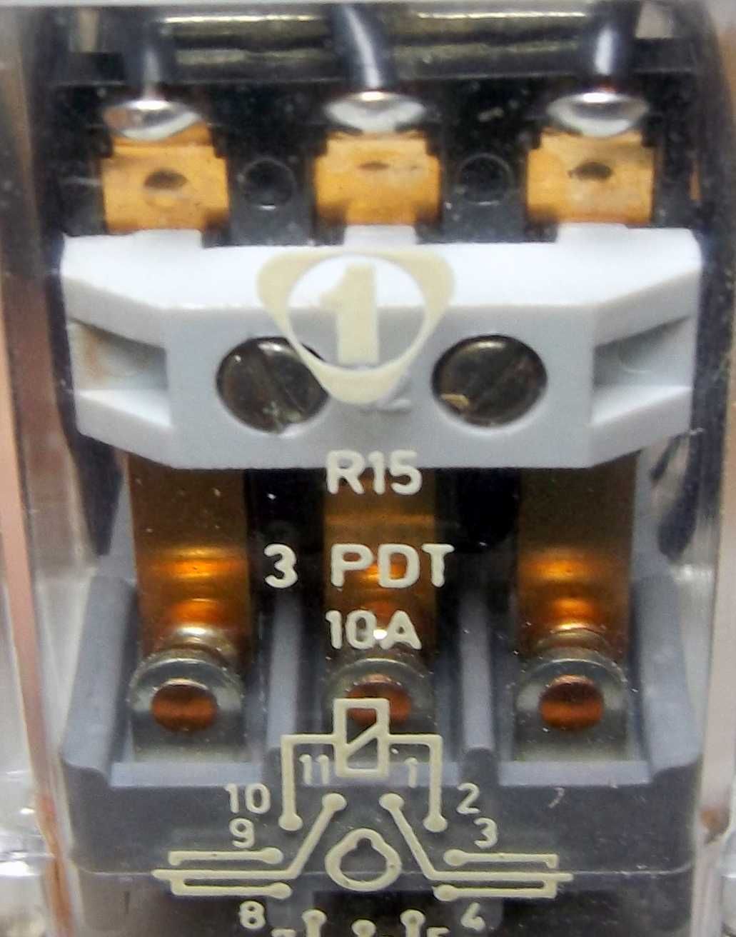 Przekaźnik 6V DC R-15 (R15) 3PDT [6-3-D]NOS - cena 2 sztuk