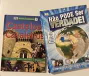 Livros didácticos em excelente estado