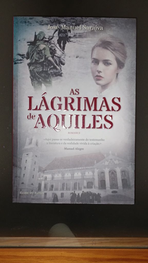 Livro "As Lágrimas de Aquiles", de José Manuel Saraiva