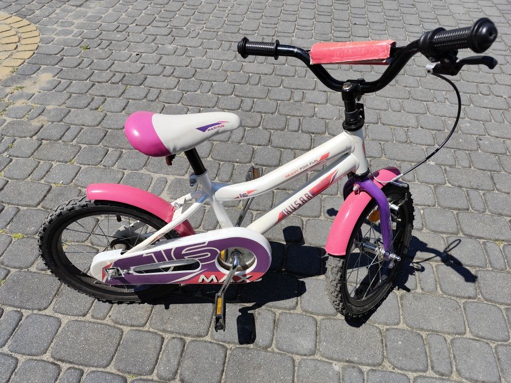 Rowerek Husar 16" dziewczecy