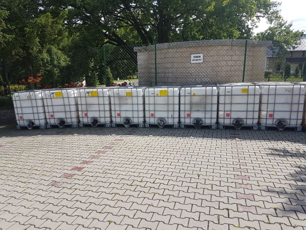 Zbiornik 1000l paletopojemnik zbiorniki beczka mauser ibc rsm woda