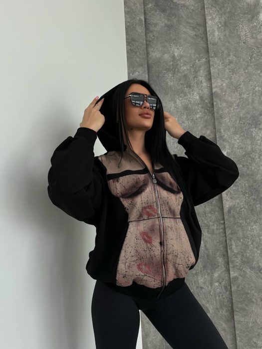 Худі на змійці з капюшоном