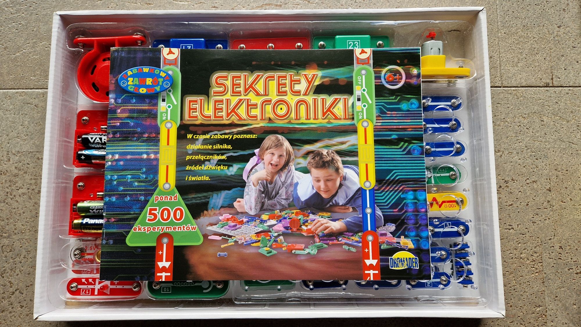 Dromader Sekrety elektroniki 500, stan dobry, 90 zł