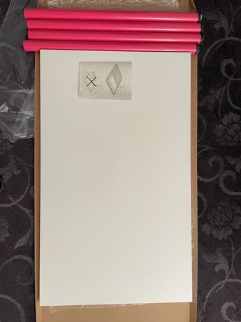 Biurko szkolne IKEA 100x60 białe