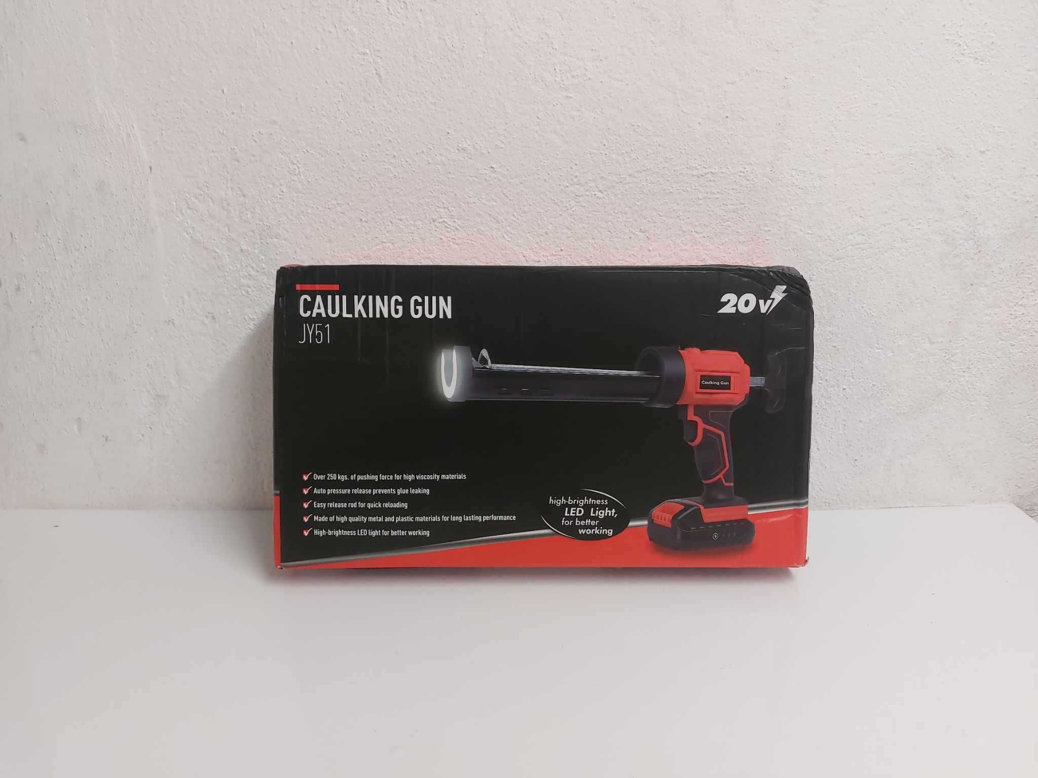 Pistolet do silikonu wyciskacz do silikonu na baterie Makita 18v