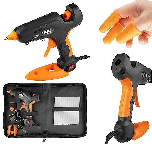 Pistolet Do Kleju Na Gorąco 11mm Z Etui I Wkładami