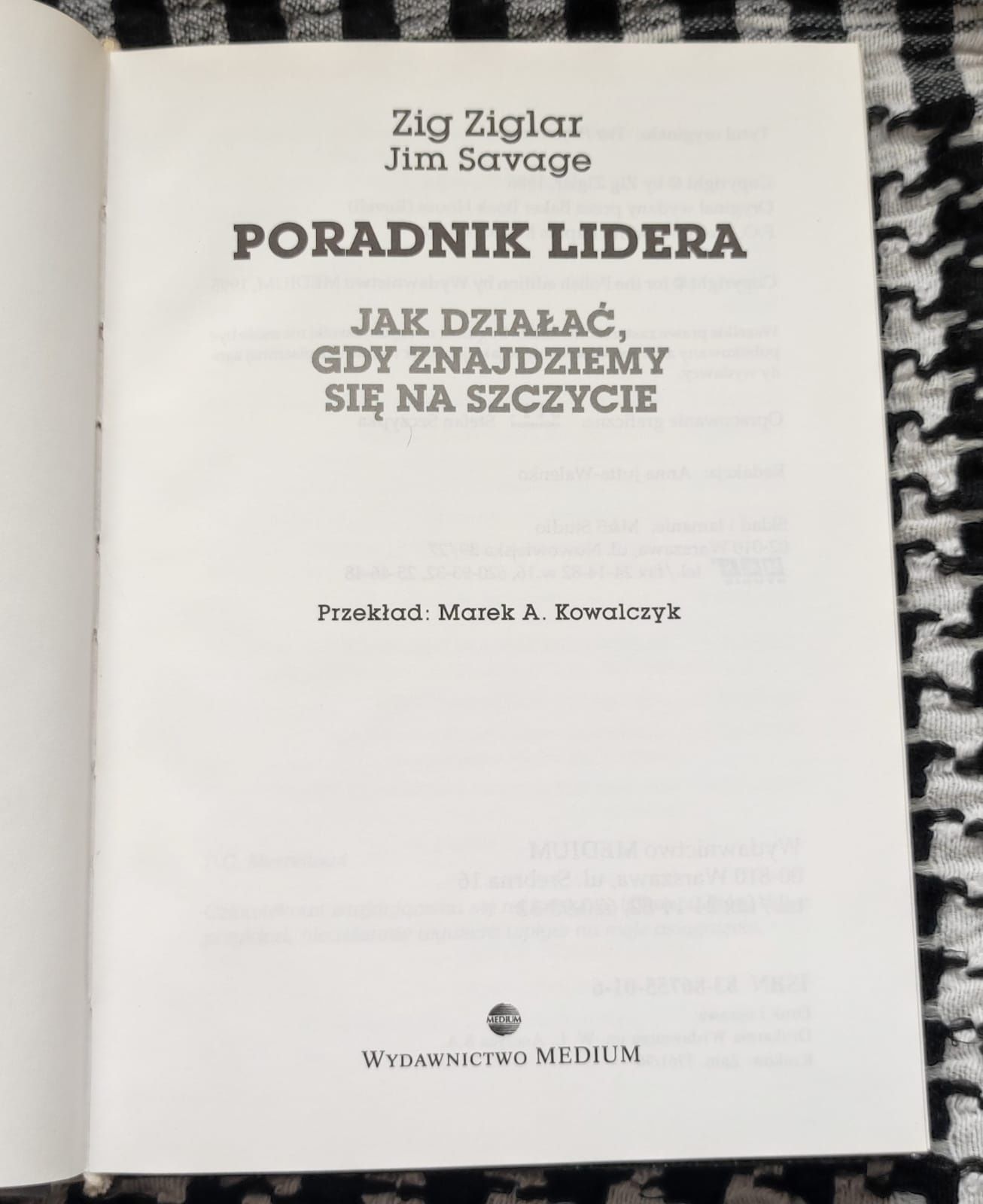 Zig Ziglar - poradnik Lidera.