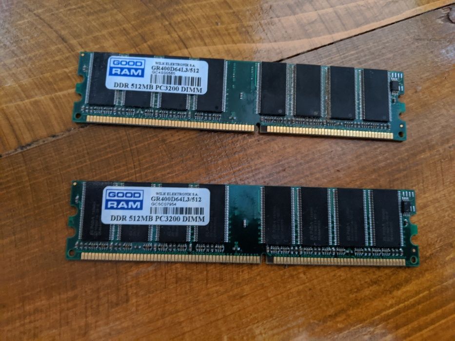 Оперативна память DDR 512Mb x 2 GoodRAM