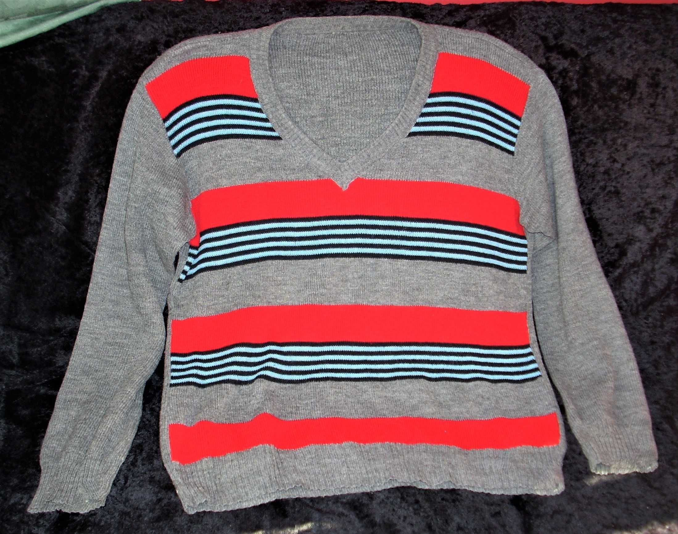 Sweter męski vintage retro PRL