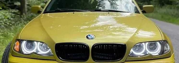 Nerki grill atrapa Czarny połysk BMW E46 SEDAN TOURING LIFT 2001/2006