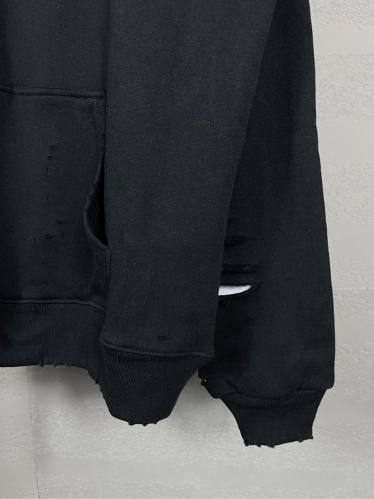 BALENCIAGA рванное оверсайз худи мужское женское унисекс оригинал