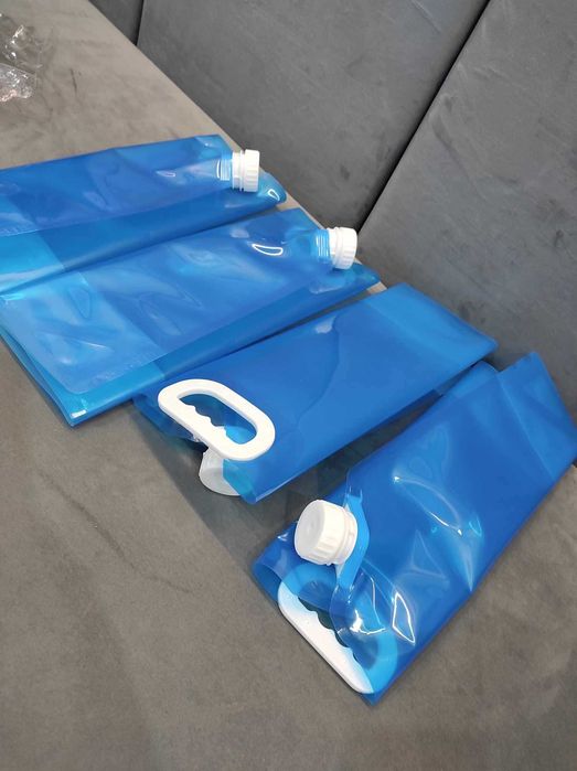 Kanister składany, torba na wodę Komplet 4 sztuk