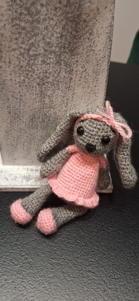 Króliczek/zajączek amigurumi szydełko