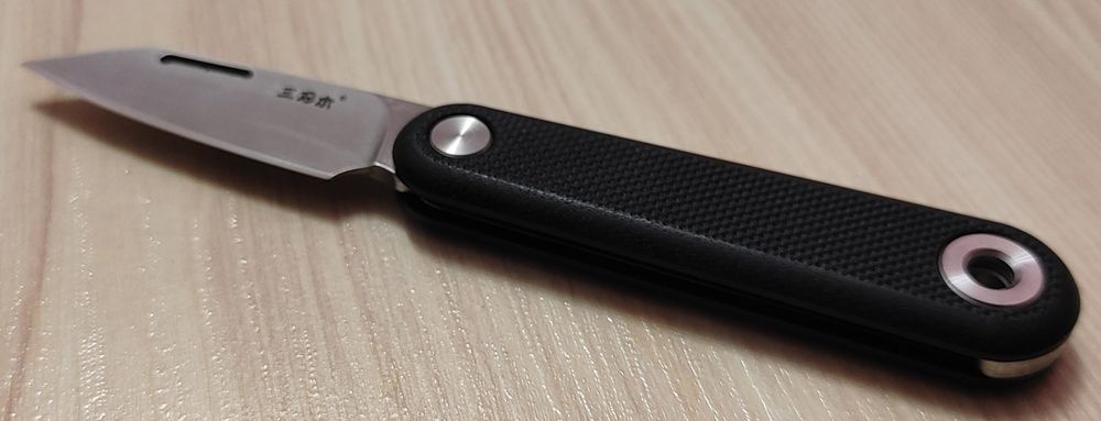 Nóż Sanrenmu 325s, mini EDC, kieszonkowy, do kluczy