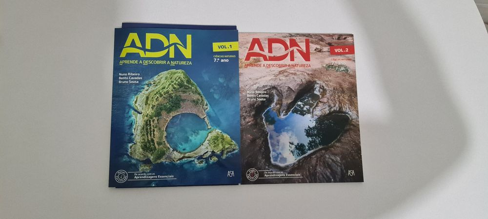 Manual ADN. Ciências Naturais. Novo. 7 ano