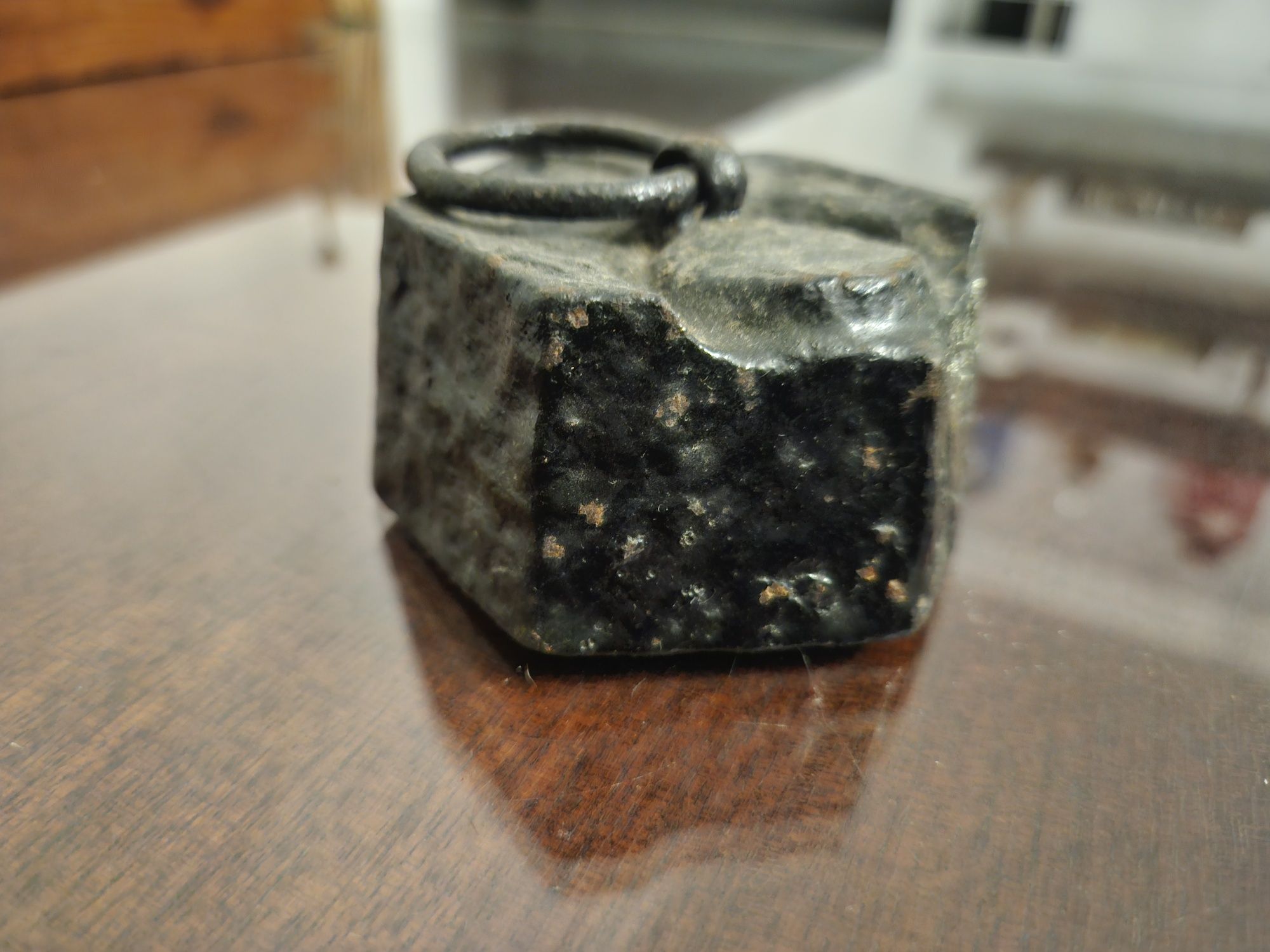 Peso de balança antigo 1kg