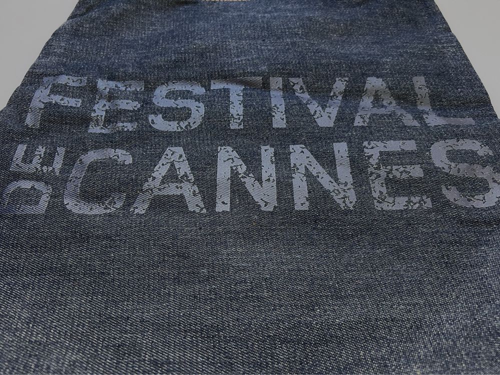 Saco tote bag ganga oficial Festival de Cinema de Cannes 2018 novo