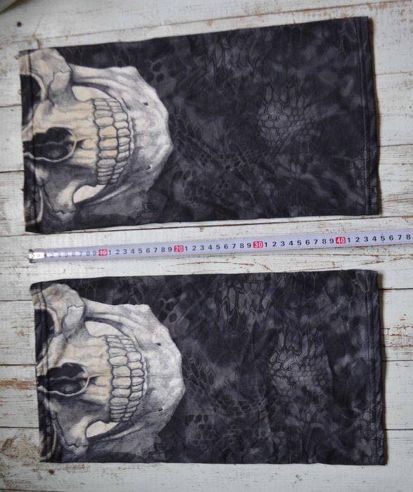 Бафф, балаклава "Череп". Маска, повязка защитная. 3D эффект. 45х24 см.