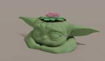 Zastaw 4 doniczek star wars