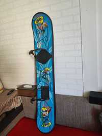 Deska Snowboardowa Snowboard DBX 128 cm - 130 cm kolorową niebieska