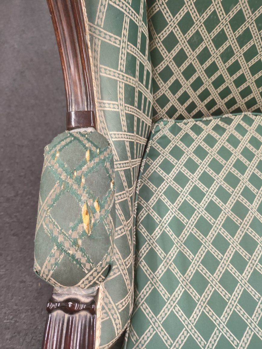 Berger/Cadeirão  em tons verde