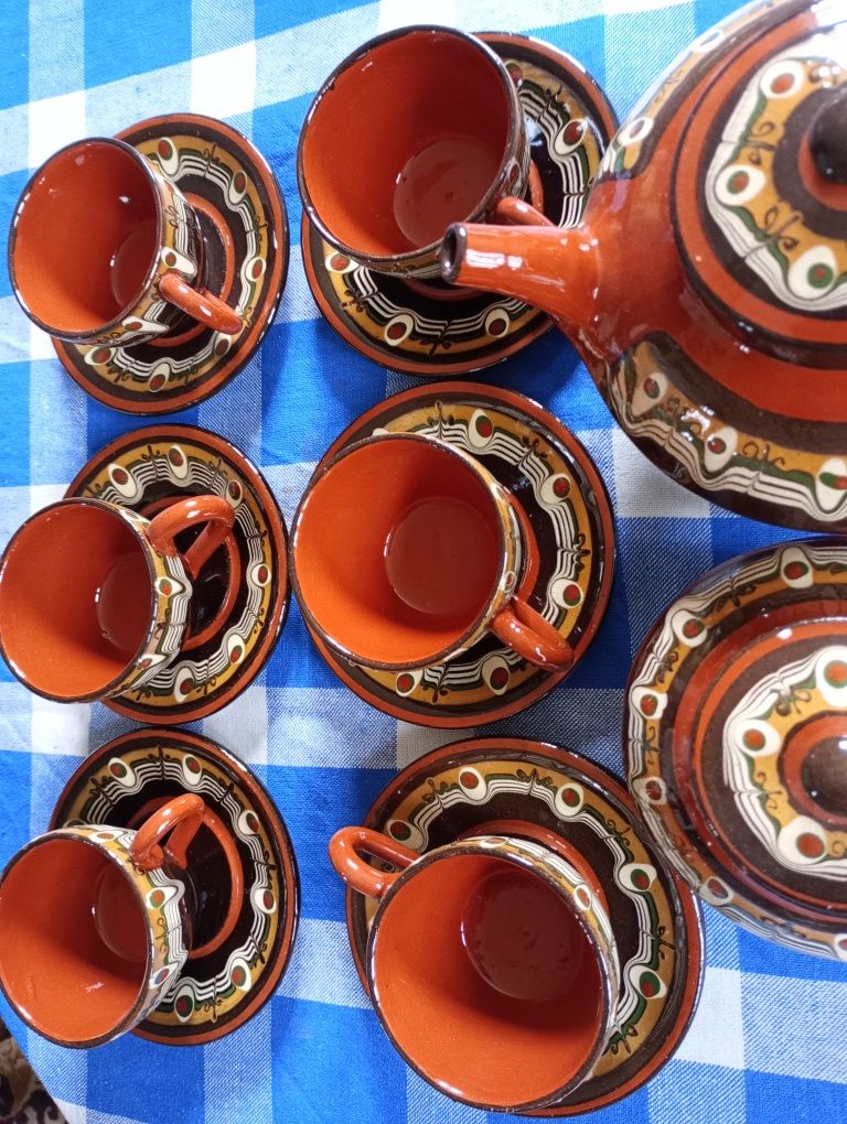 Zestaw ceramiczny do herbaty