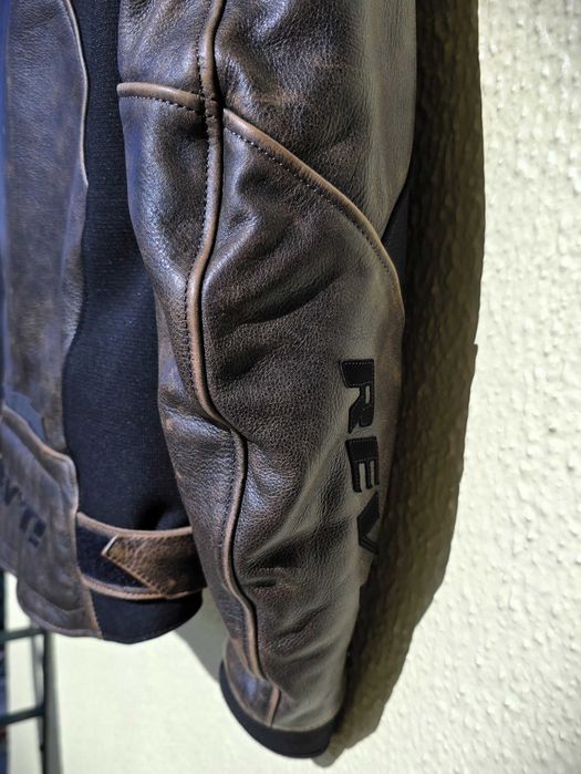 Casaco Moto REV´IT! Parallax (Pele/Tecido), Castanho, Tamanho S