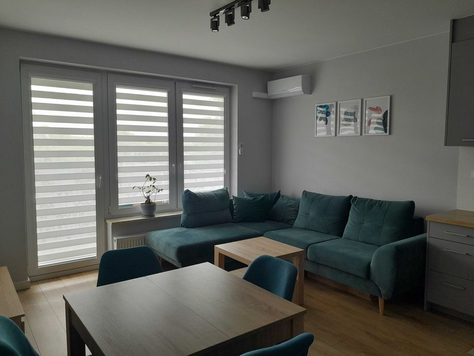 Wynajmę 2 pokojowe - Towarowa z klimatyzacją (apartamentowiec 2019r)
